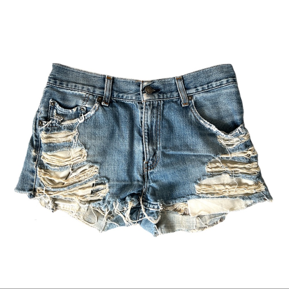 Levi’s Vintage 503 ripped jean shorts W31 L32
